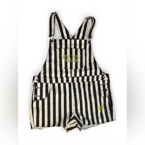 Beetlejuice short overalls size XL